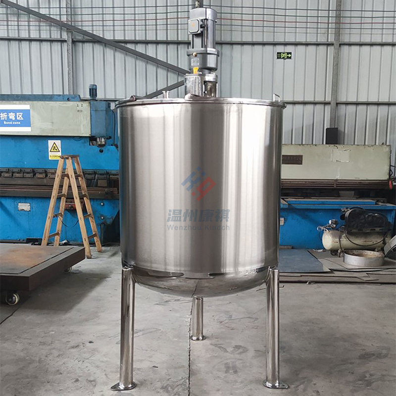 500L shampoo/liquid detergent/emulsion/lotion jacketed mixing tank with scraper stirrer