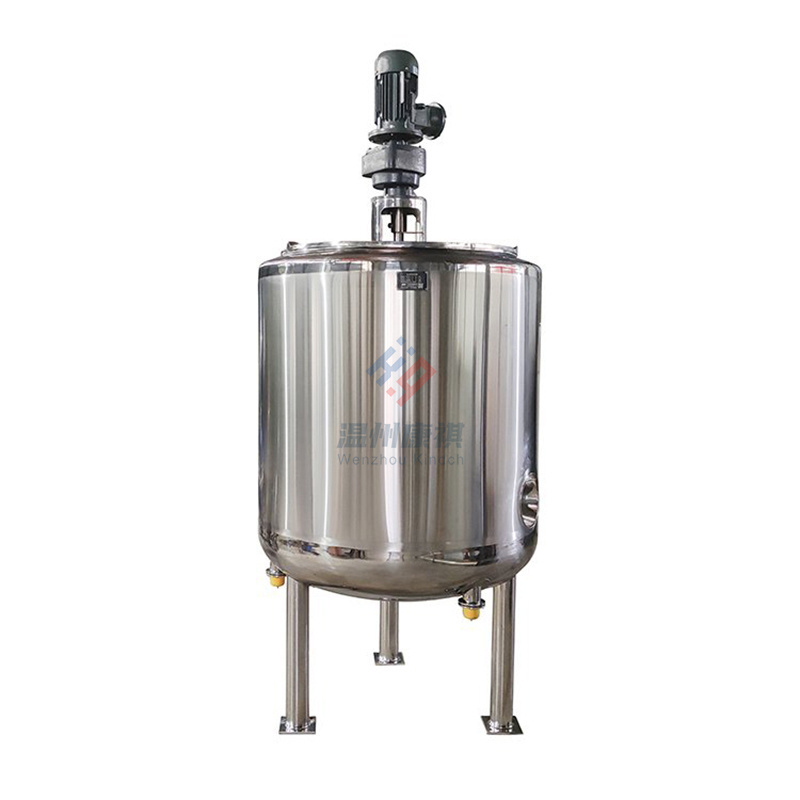 Stainless steel sauce juice mixing tank explosion proof motor single layer mixing tank