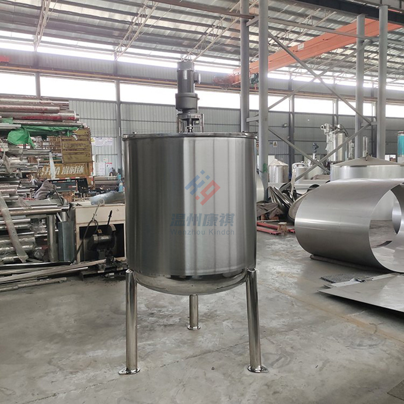 500L shampoo/liquid detergent/emulsion/lotion jacketed mixing tank with scraper stirrer