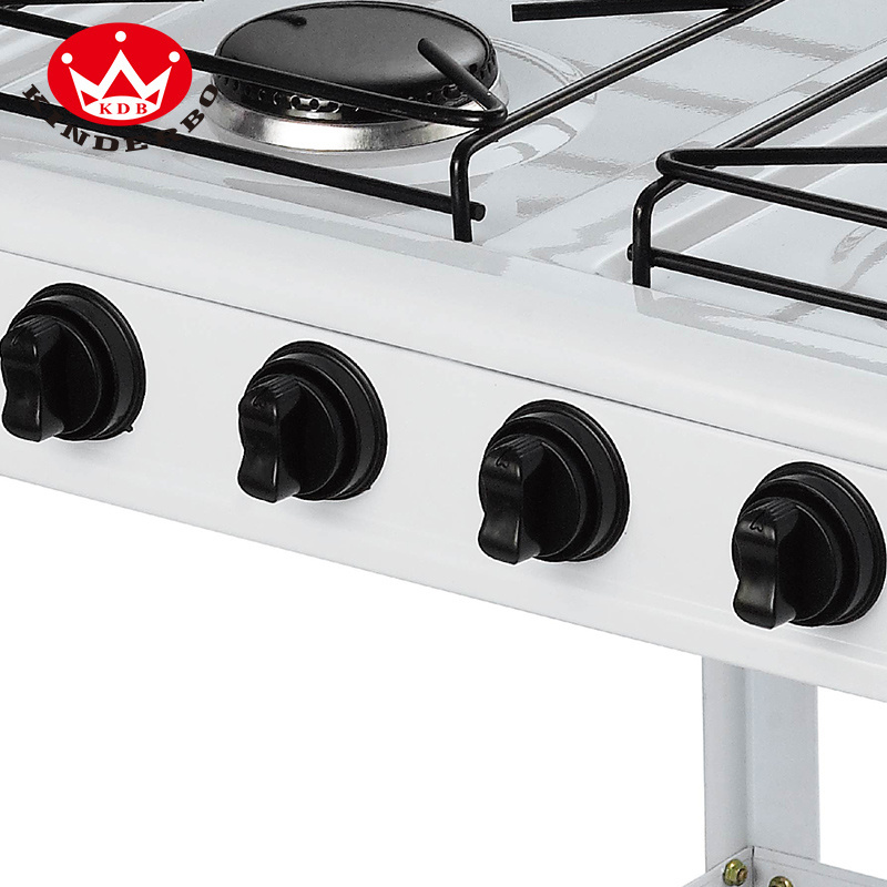 Hot Sell Home Cooktop Free Standing 4 Burners Cooker Gas Stove Outdoor Gas Cooktops With Shelf