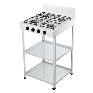 Free Standing Stove 4 Burners Gas Cooktops Gas Cooker with Stand Feet