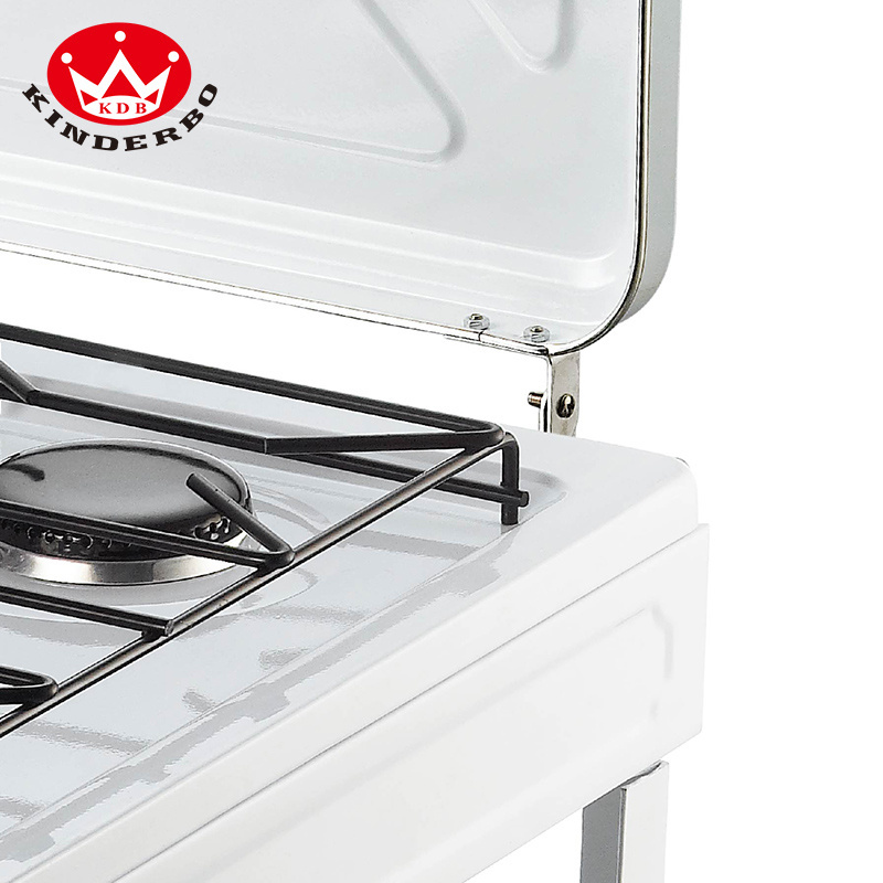 Hot Sell Home Cooktop Free Standing 4 Burners Cooker Gas Stove Outdoor Gas Cooktops With Shelf