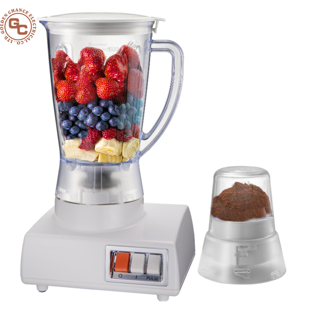 Blenders and Food Processor Combo for Kitchen 2 in 1 Smoothies Blender with Meat Chopped Coffee Grinding