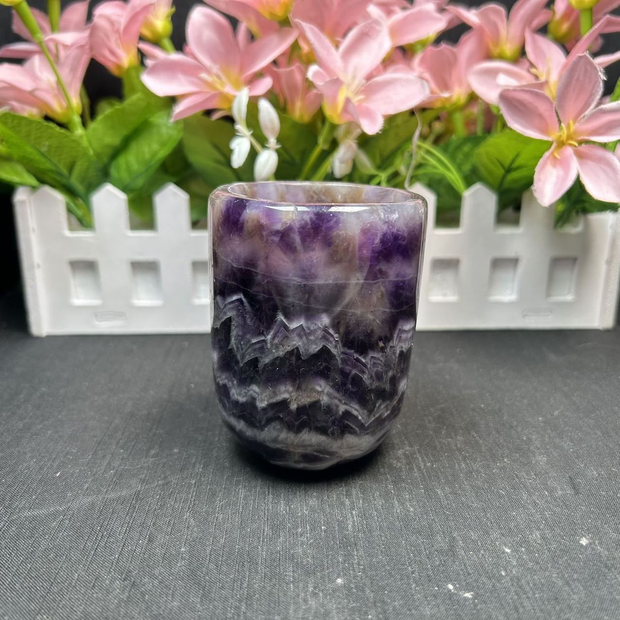 Customization Hand Craft Crystal Cup Dream Amethyst Cup For Gift Fengshui Home Decoration