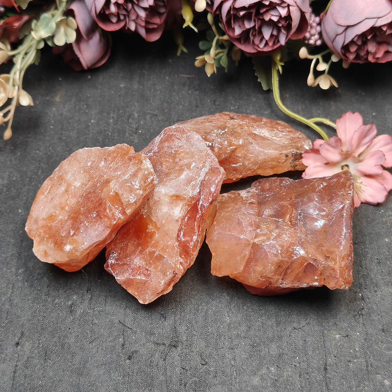 Bulk Wholesale Natural Gem Quartz Red Fire Quartz Gravels rock crystal Gemstone Stone Reiki Rough