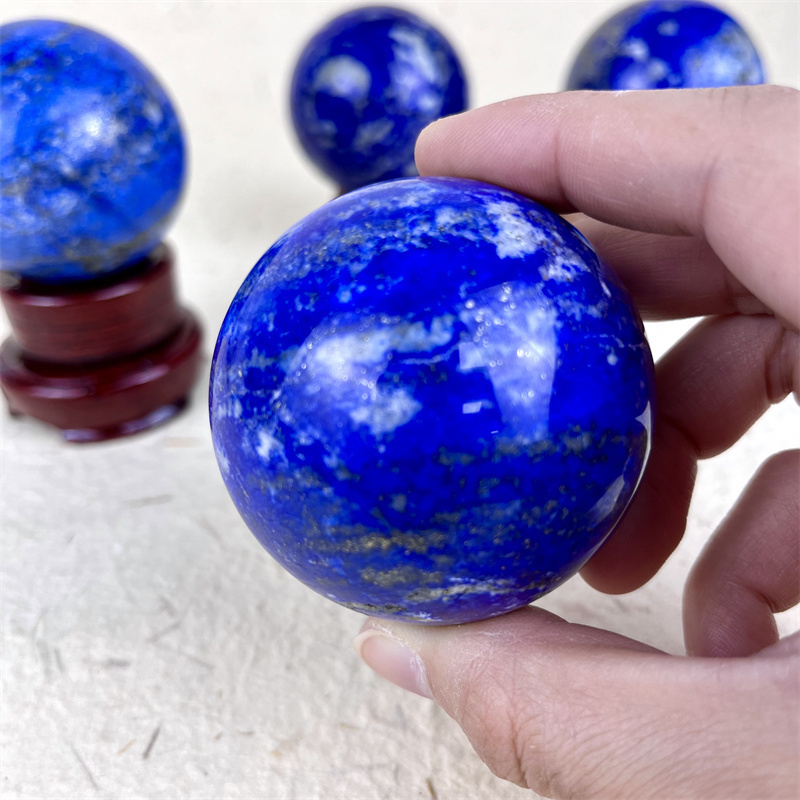 Wholesale High Quality Quartz Ball Lapis lazuli Sphere Healing Polished Crystal Sphere For Fengshui