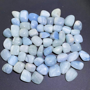 Wholesale Price Aquamarine Crystal Tumble Natural Aquamarine Quartz Tumbled Crystals Stone Bulk Sale