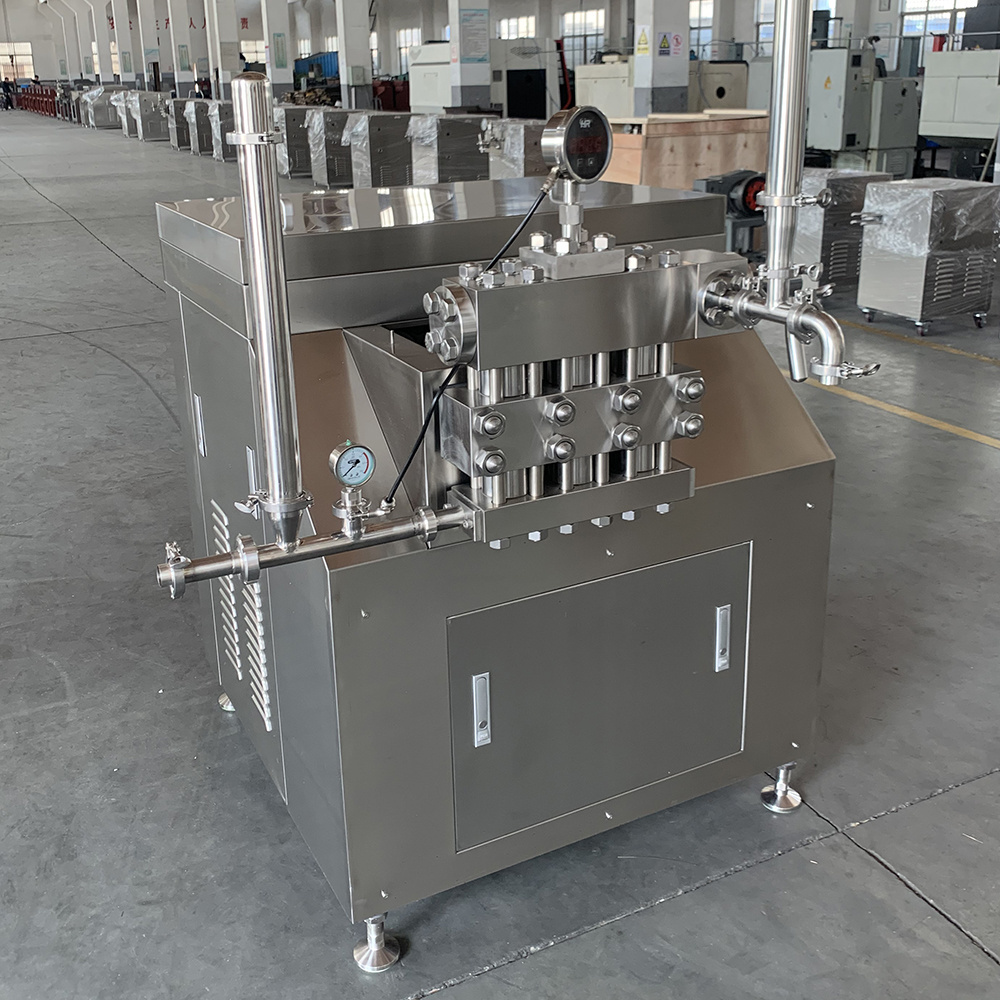 High pressure cream milk yogurt juice homogenizer machine