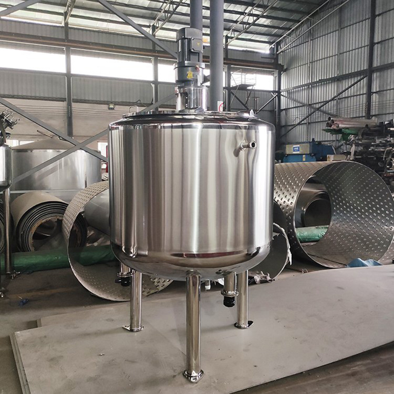 300L high shear mixer emulsion vessel steam heating jacketed mixing tank chemical industry mixing tank