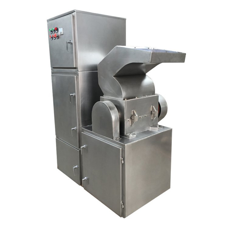 Commerical stainless steel tea leaves powder coarse crusher machine herbs rough grinder