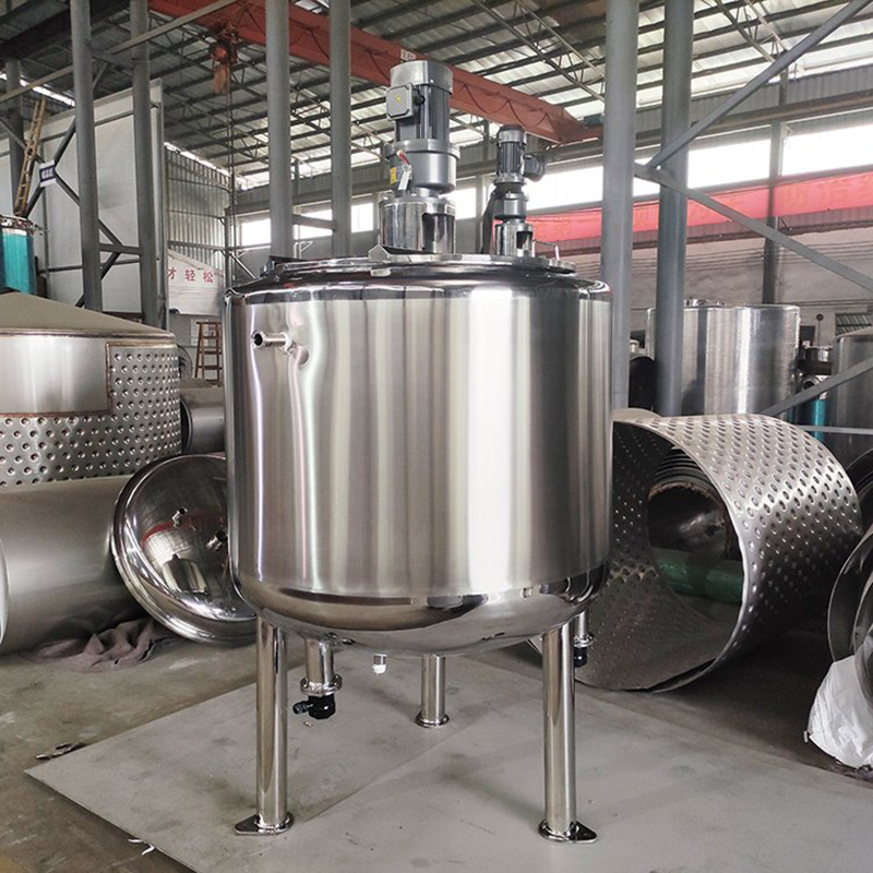 300L high shear mixer emulsion vessel steam heating jacketed mixing tank chemical industry mixing tank