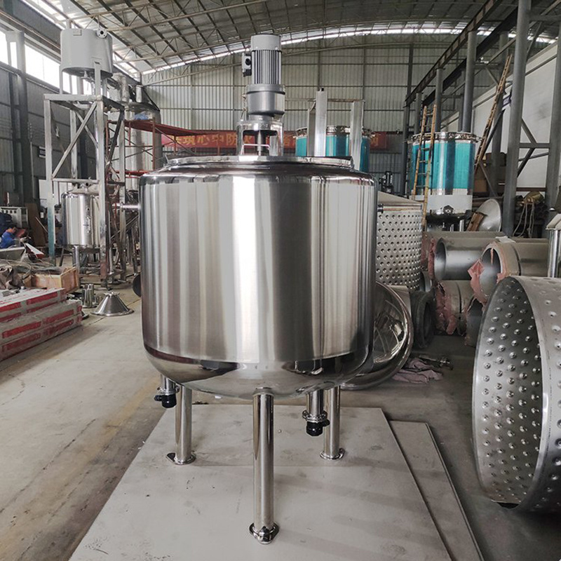 300L high shear mixer emulsion vessel steam heating jacketed mixing tank chemical industry mixing tank