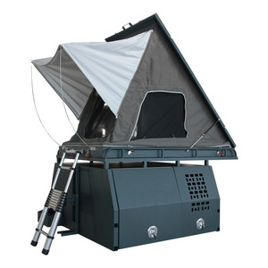 Ecocampor Hot selling Lightweight Tandem UTE Canopy or Trays with Slide-out Compartments For sale