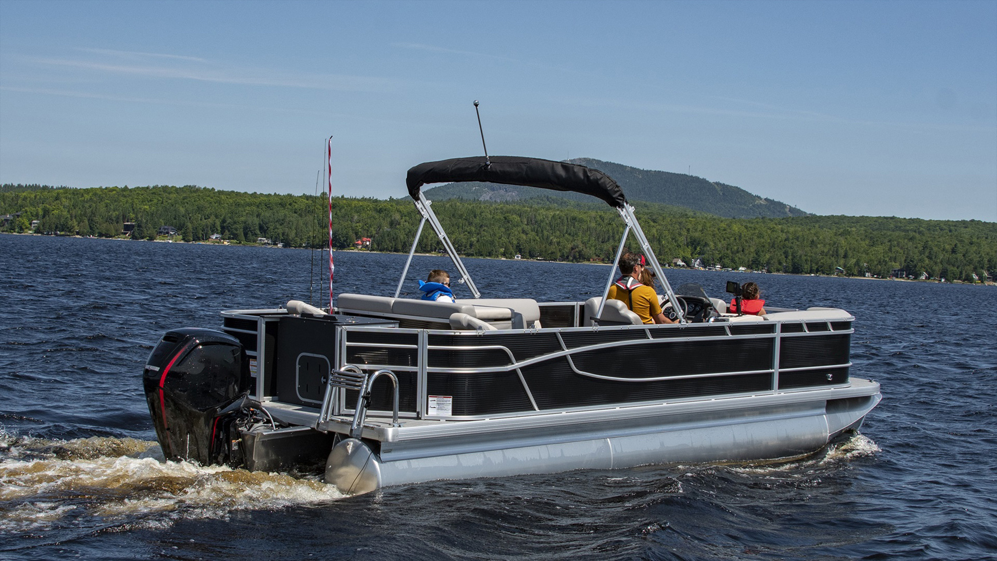 Kinocean 27ft Fiberglass Pontoon Boats Landing Craft Fishing Boat for sale