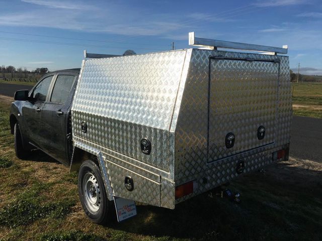 Heavy Duty Aluminum Pickup Truck Toolbox Ute Canopy