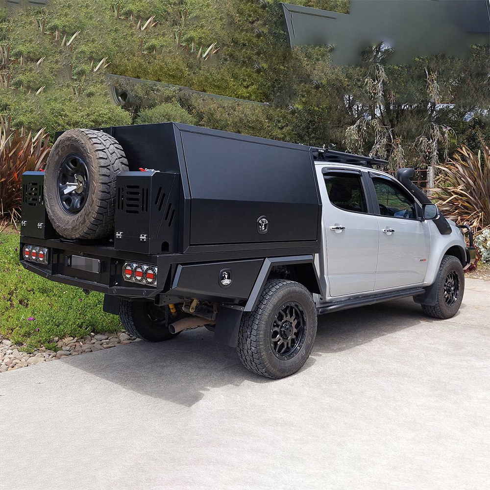 Heavy Duty Aluminum Pickup Truck Toolbox Ute Canopy