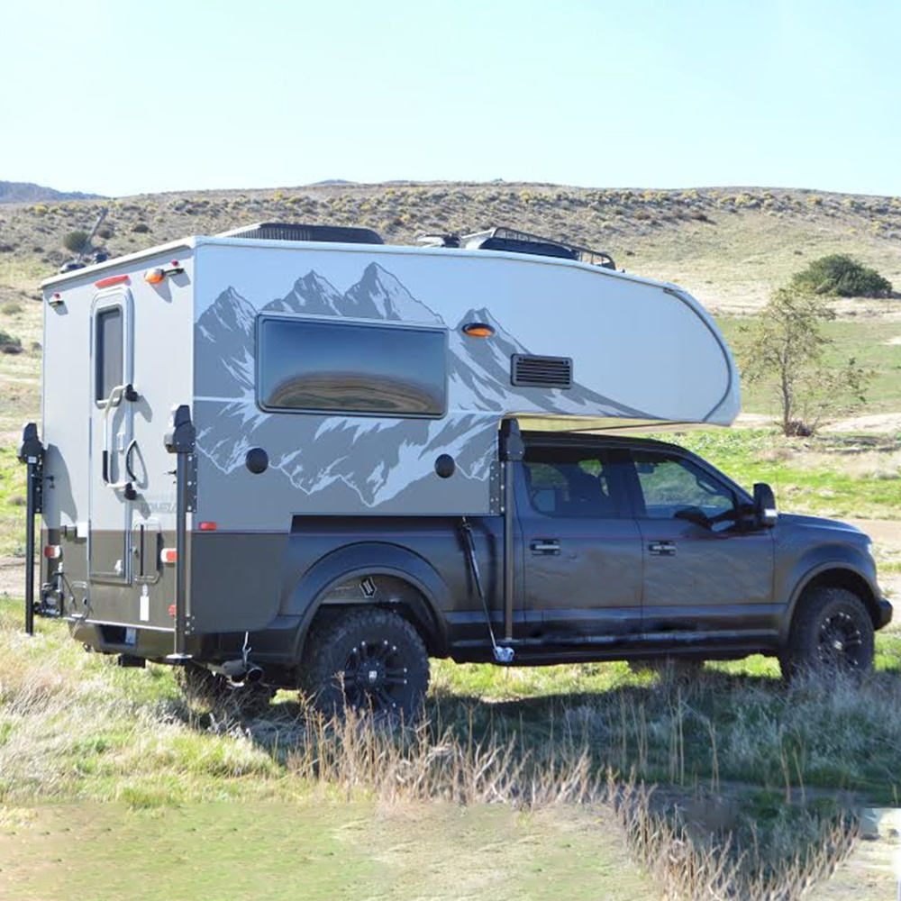 Ecocampor Truck Camper Campervan  POD Motorhomes for Ford Ranger with toilet and kitchen