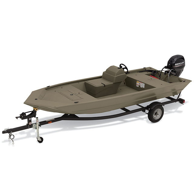 Kindle Hot-Sale 16 Foot Aluminum Fishing Painted Jon Boat with Side Console for Sale