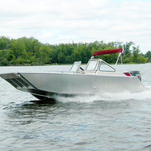 21ft Full Welded Small Aluminum Boat/ Fishing Landing Craft/ Cargo Ship for Sale