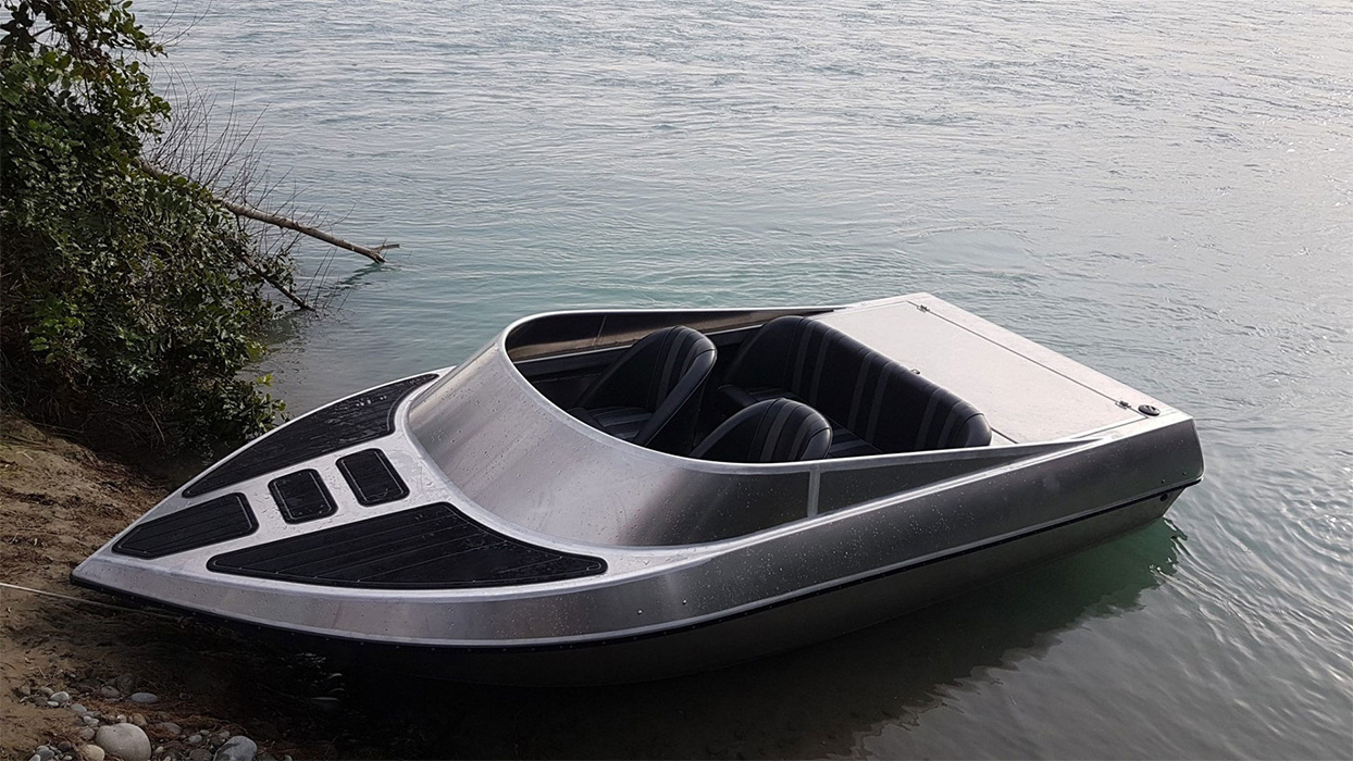 Kinocean 14ft 4 Man Jet Ski Inboard All Welded Aluminum Boat for Sale