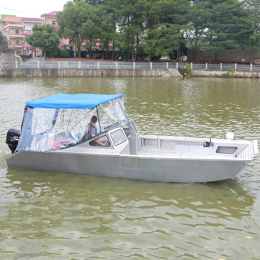 21ft Full Welded Small Aluminum Boat/ Fishing Landing Craft/ Cargo Ship for Sale