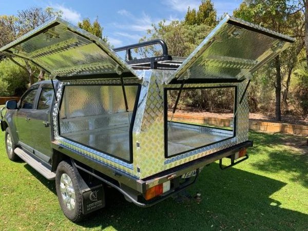 Heavy Duty Aluminum Pickup Truck Toolbox Ute Canopy