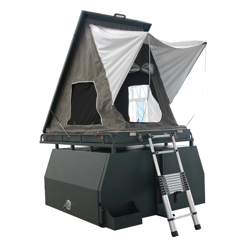 Ecocampor Hot selling Lightweight Tandem UTE Canopy or Trays with Slide-out Compartments For sale