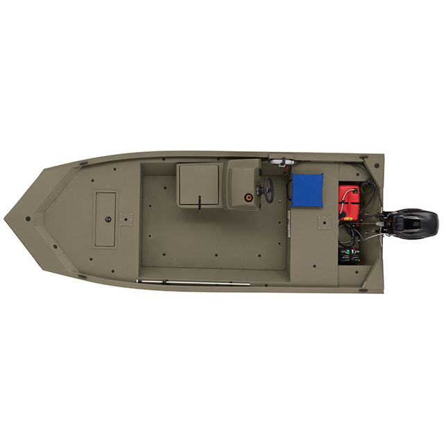 Kindle Hot-Sale 16 Foot Aluminum Fishing Painted Jon Boat with Side Console for Sale