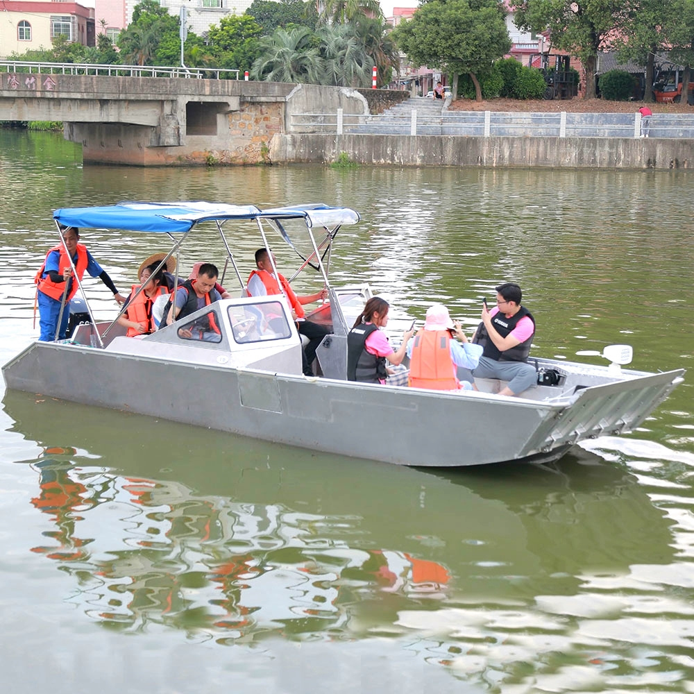 21ft Full Welded Small Aluminum Boat/ Fishing Landing Craft/ Cargo Ship for Sale