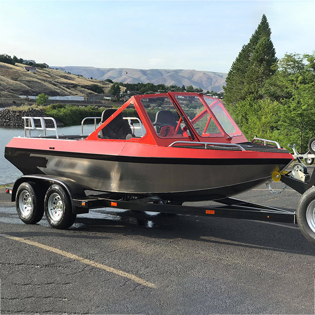 Kinocean Mini 16ft/17ft Jet Ski Fishing and Hunting Boat with Back Casting Board for Sale