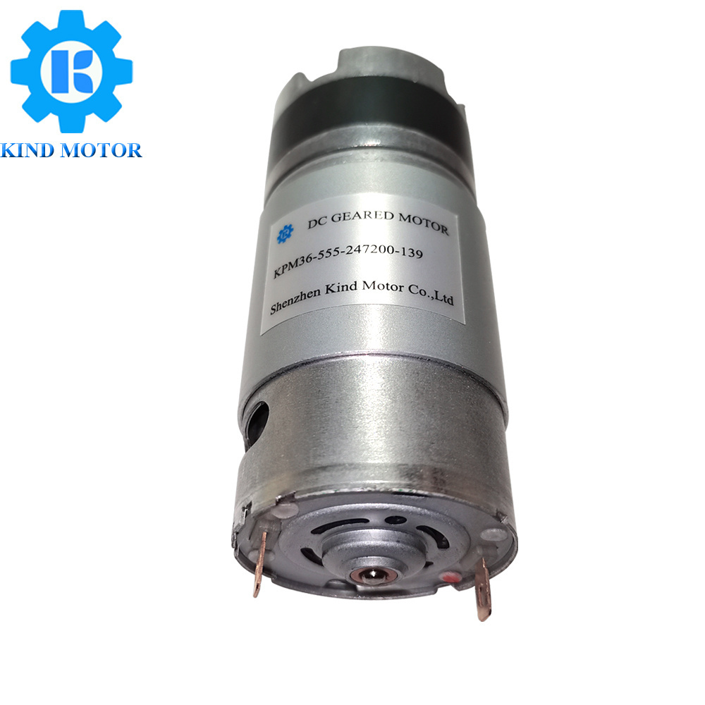 high torque 8mm d shaft 36mm 12v 18v 24v 20kg.cm 30kg.cm 20rpm 30rpm dc planetary gear box motor