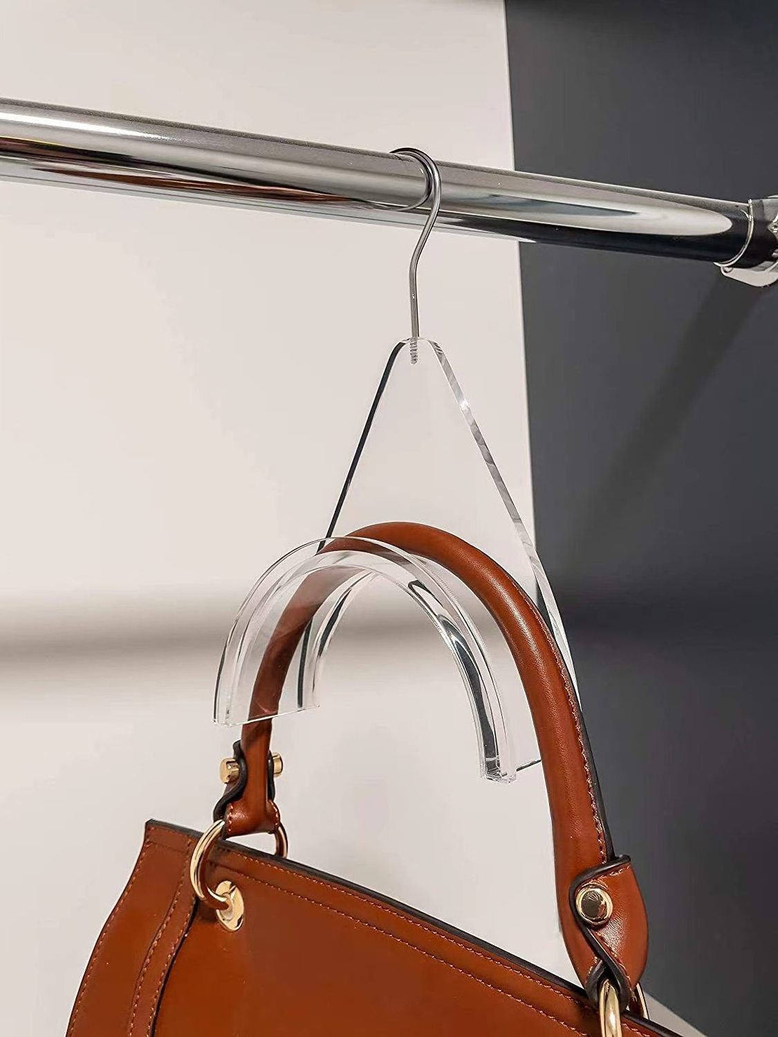 LUXURY High Quality Acrylic Hangers Handbag Hanger Women Bag Hangers