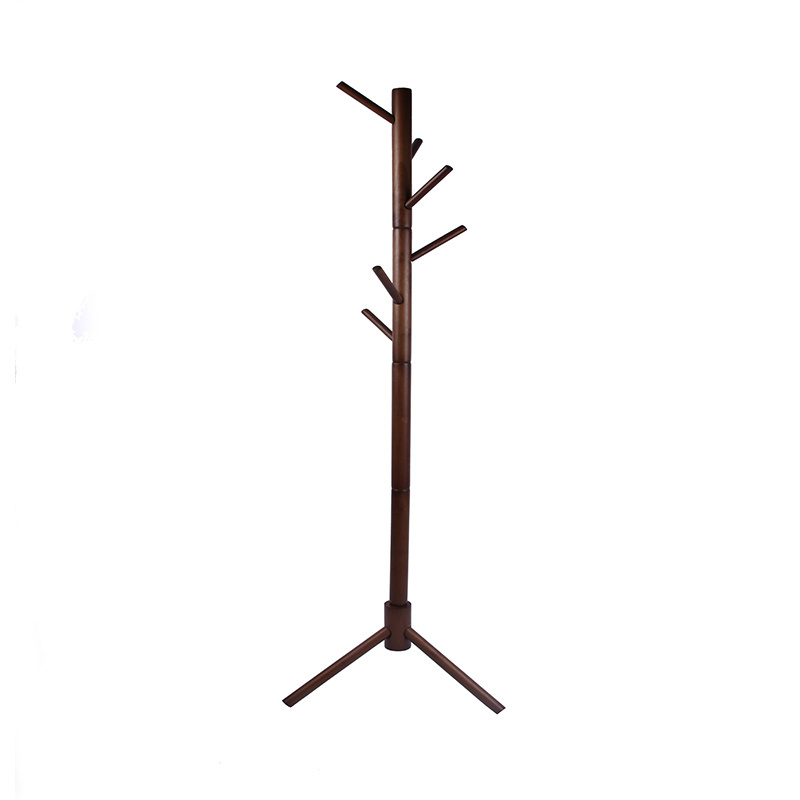 Soild Wood Clothes Tree Stand Coat Rack Stand Tree Shape Hanger