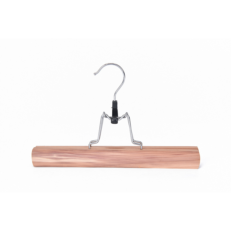 Mildew Prevent Moth Protection Classic Red Cedar Wood Dress Hangers Skirts Hanger For Closet