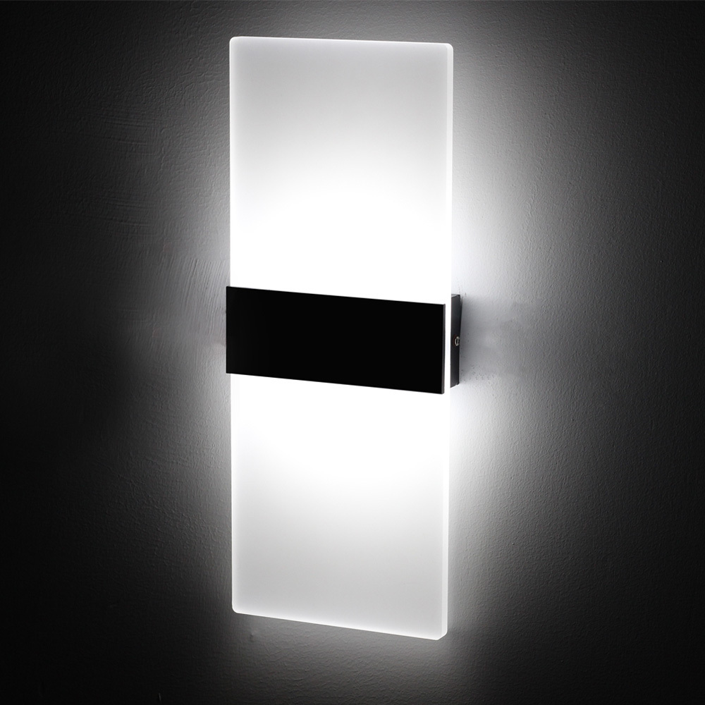 AC85-265V LED bathroom wall light indoor wall mounted lamp for living room and hotel