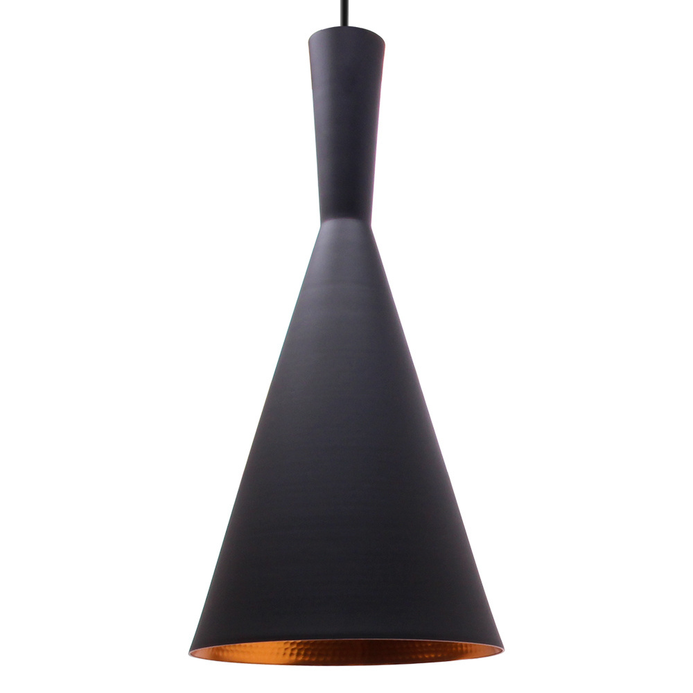 Interior light industrial loft style E27 Black hanging lamp decorative lighting fixture gold led pendant light