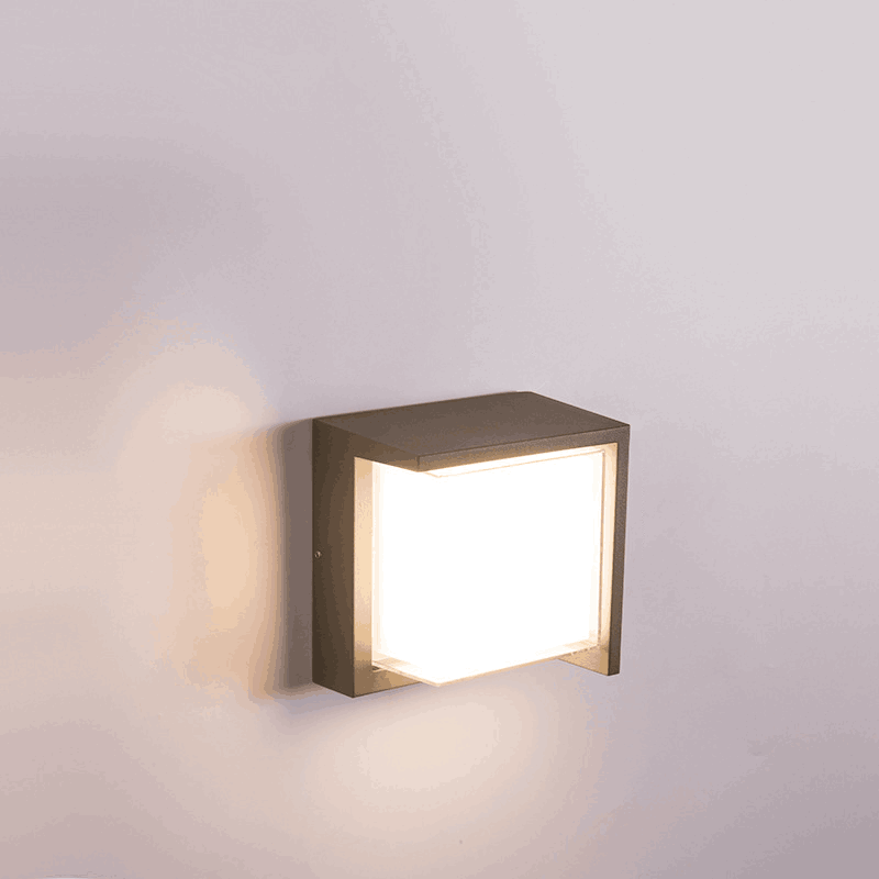 Modern 12W Round Square Outdoor Wall Lights IP65 Garden Stairway Outdoor Decoration Lighting wall lamp