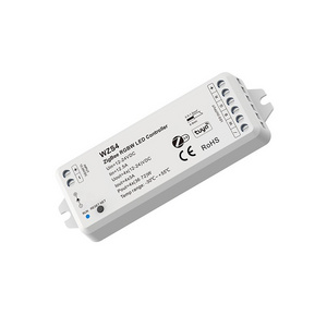 WZS4 12-24VDC 4CH*3A Zigbee RGBW RGB LED Controller Tuya Smart Switch Voice Control LED Dimmer