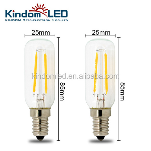 T25 Led filament bulb light 2W 4W 6W E14 E12 non-flicker indoor led bulb AC230 home lamp