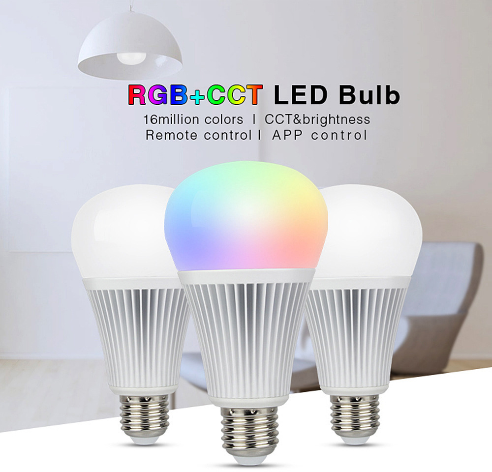 MILIGHT 9W RGB+CCT LED Bulb FUT012 Bulb Smart Home LED Color Changeable Bulb