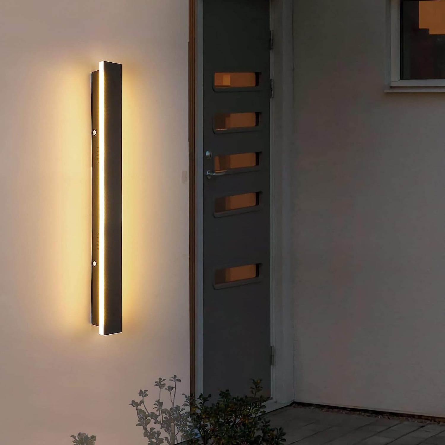 Modern Outdoor Wall Light Exterior Wall Mount Lights Fixtures LED IP65 Waterproof for House Porch Courtyard