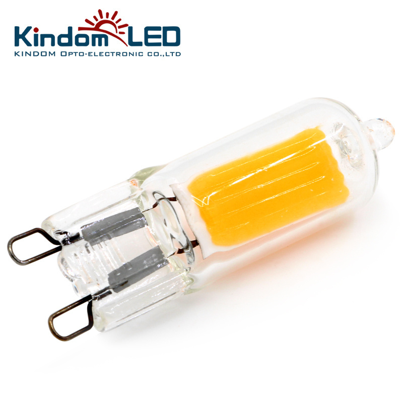 2W 230V 110V G9 LED light bulb G9 socket Dimming LED filament bulb 10W halogen replacement