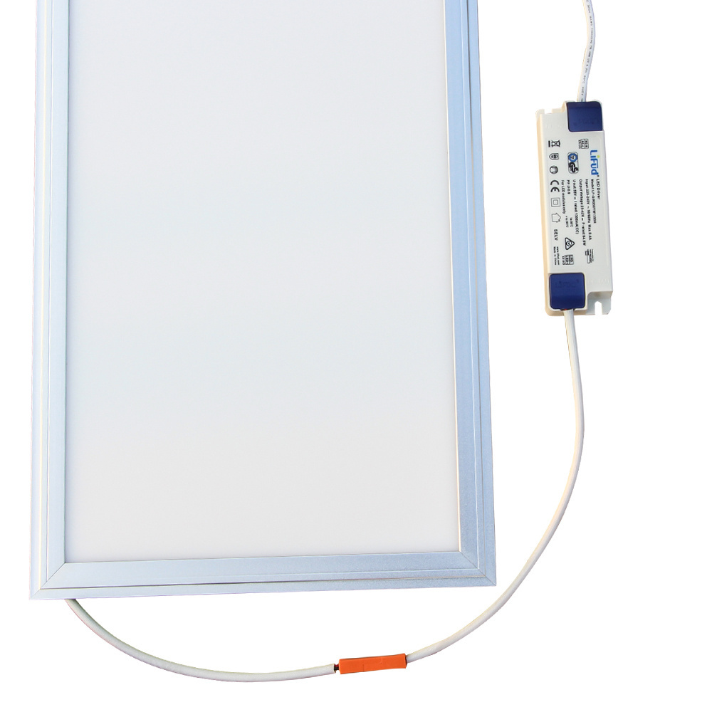 IP44 Aluminum rectangle LED panel 120x30 48W ultra thin LED panel lighting