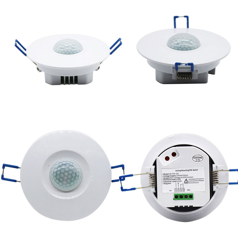 Sensitivity Adjustable 360 Degree Pir Motion Sensor Switch Ceiling 230V 110V PIR Detector