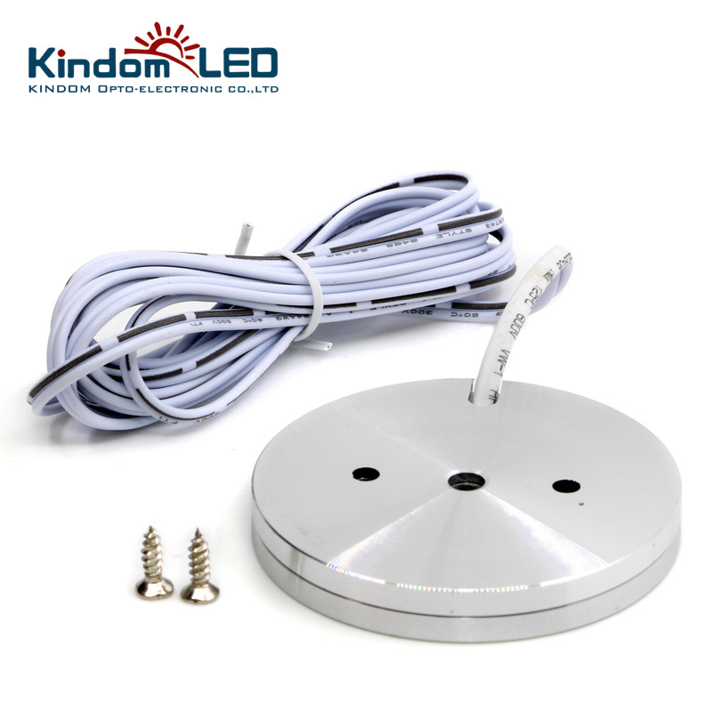 CE&RoHS kitchen led under cabinet puck light 12v round ceiling led cabinet light