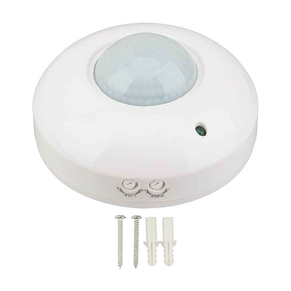 LED Light Mini automatic infrared detector smart indoor ceiling mounted PIR motion sensor switch