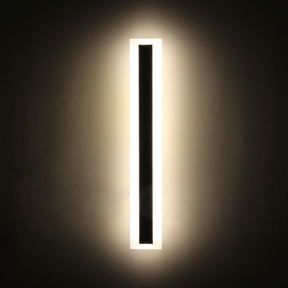 Wall Mounted LED Modern Linear Long Strip Indoor/Outdoor Linear Wall Light