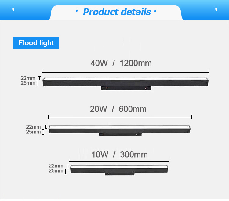 Sample Set Available for Magnetic Spot Light Tuya ZigBee BT Track Lamps Rail Light Smart Magnet Track Light