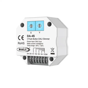 DALI Light Controller 1-4 Push Button Control DALI Push Dimmer DALI Signal Led Controller Dimmer