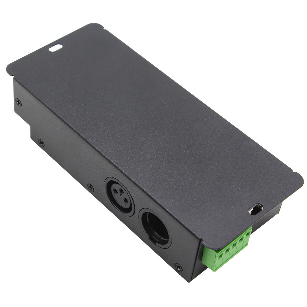 Light Controller Led Dmx Decoder Rgbw 4 channel PWM Constant Voltage DMX Decoder with Digital Display